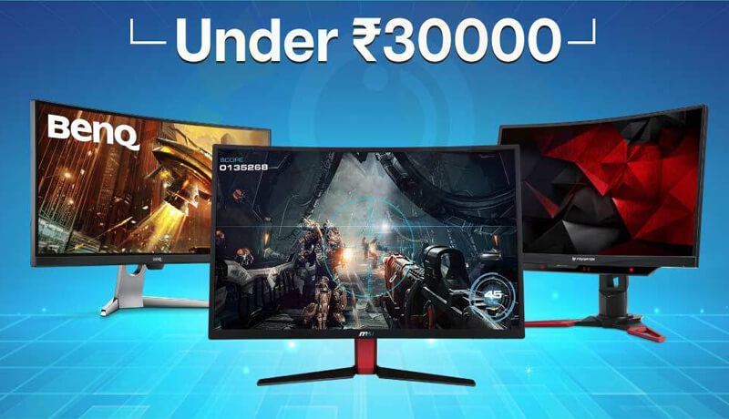 Best Curved Monitors Under ₹30,000